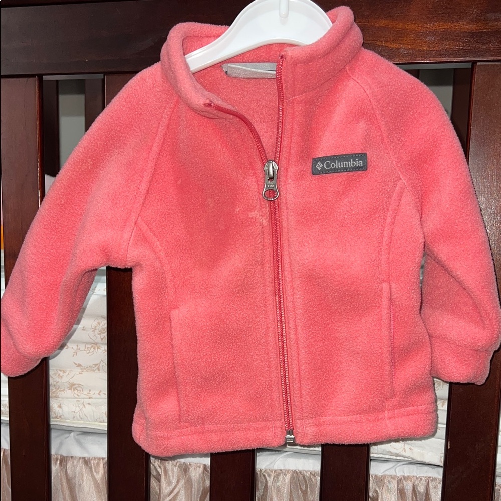 Baby Girl Columbia Coral Fleece Jacket